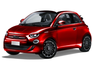 Fiat 500E Cabrio Electric RED